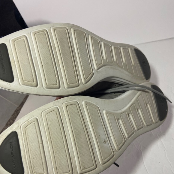 COLE HAAN Womens 9B Original Grand Wingtip II Lace Up Shoes Vapor Grey - Picture 4 of 9